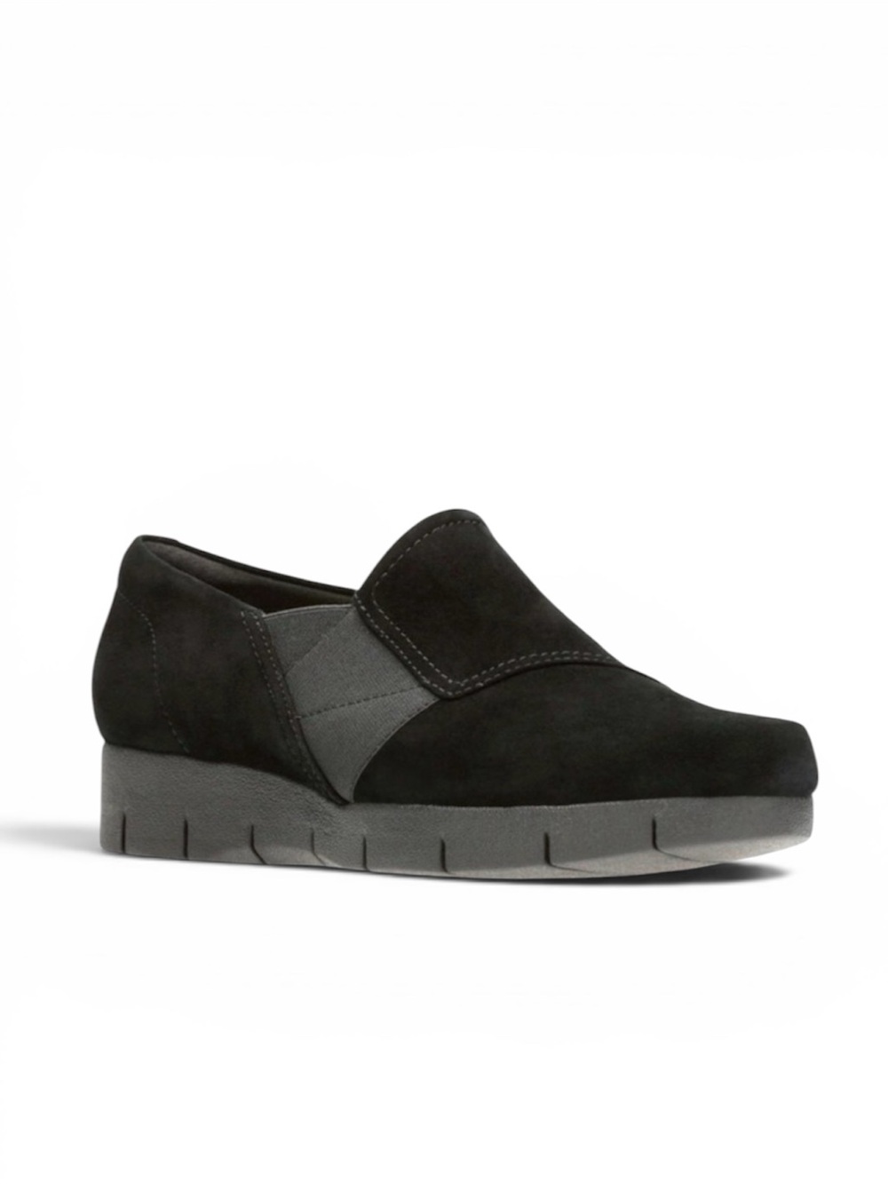 Clarks Artisan Daelyn Monarch Slip-on in Black Suede Size 10